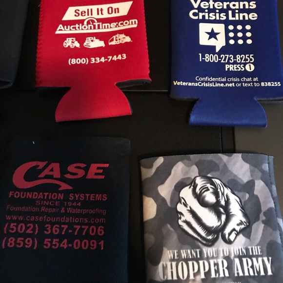 10 can koozies assorted never used - Picture 6 of 6
